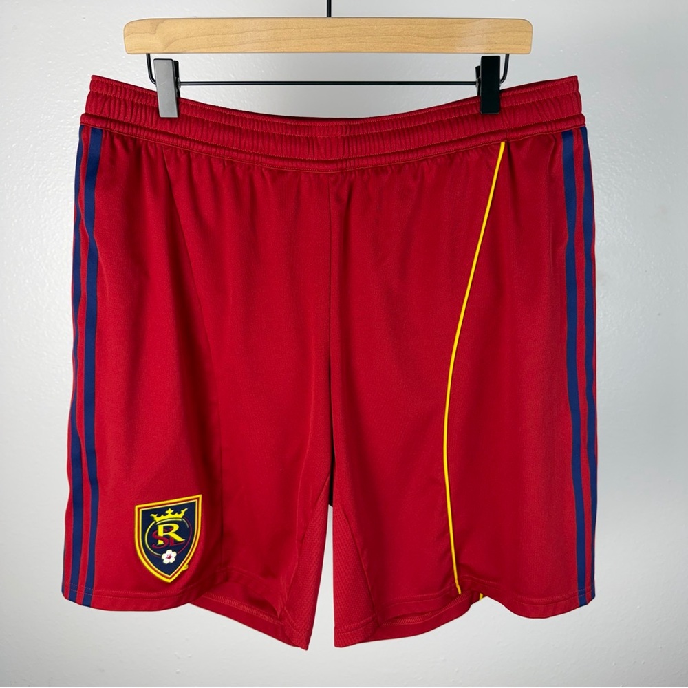 OFFICIAL Adidas Rare REAL SALT LAKE USA Soccer Football Jersey Game Shorts XL